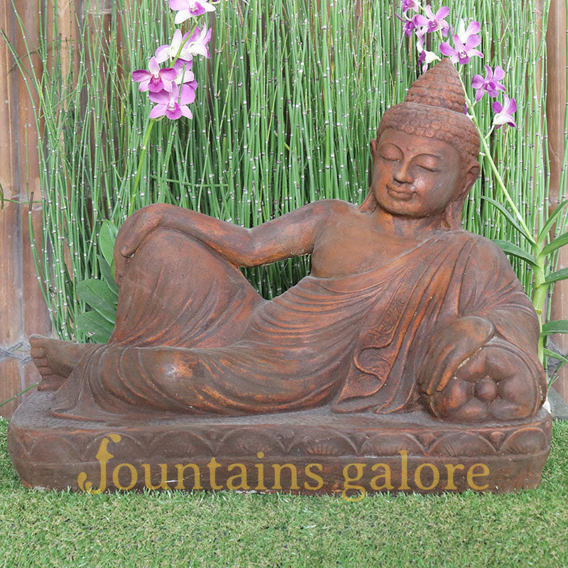 Laying Thai Buddha 47cm Statue Statue  