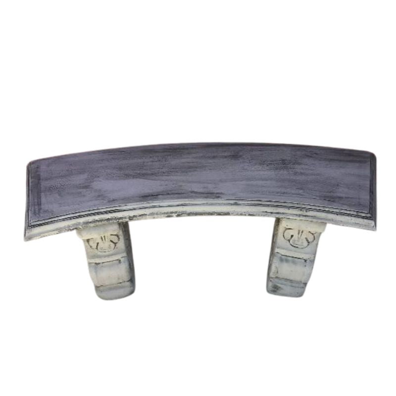 Curved Plain Seat Statue  