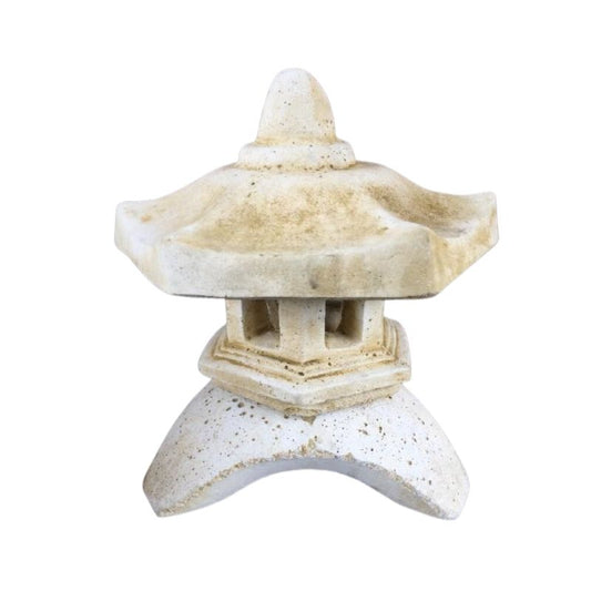 Small 3 Piece Lantern Statue  