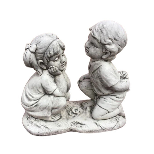 Kneeling Pair Statue  