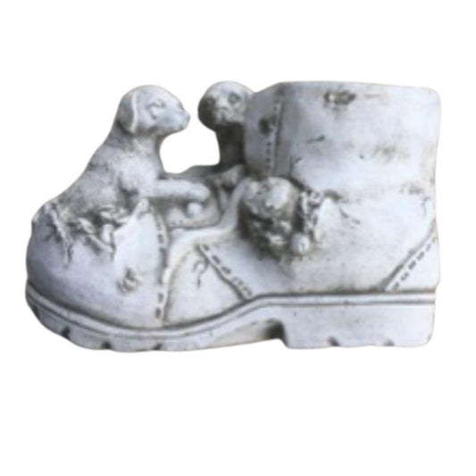 Doggy Boot Statue  