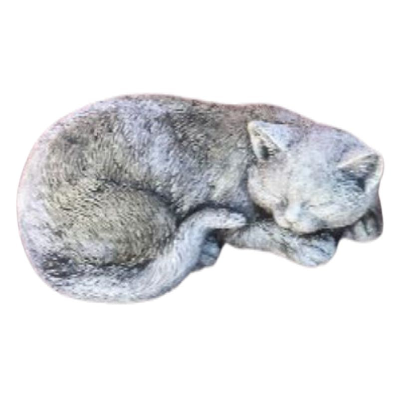 Sleeping Cat Statue  