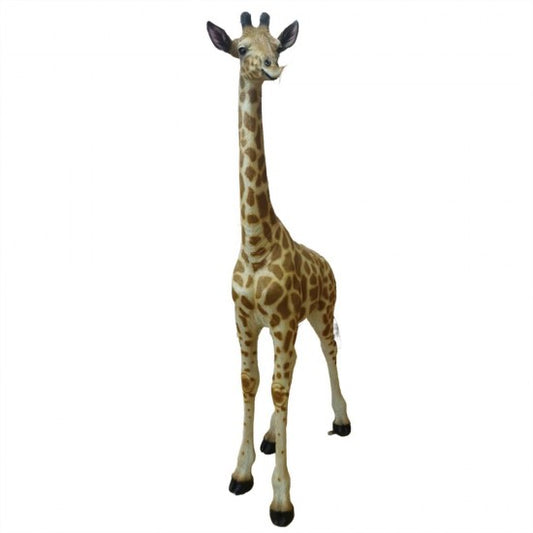 Fiber Glass Extra Large Garden Giraffe Statue  