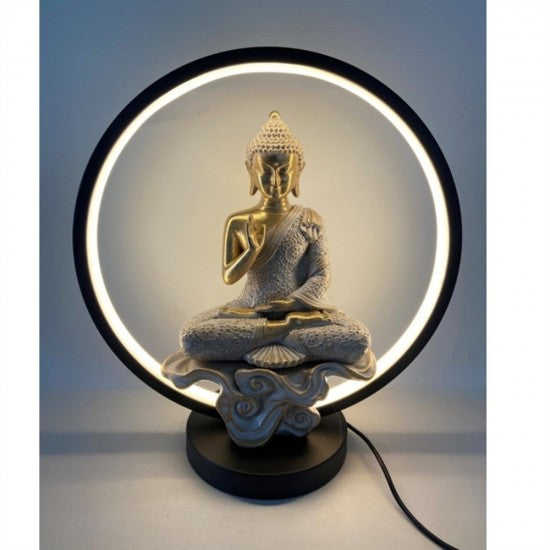 Buddha Table Lamp (USB) Statue