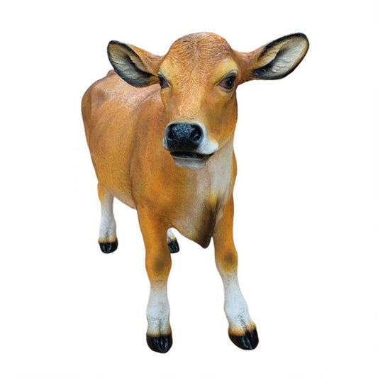 Fiber Glass Cattle Statue  