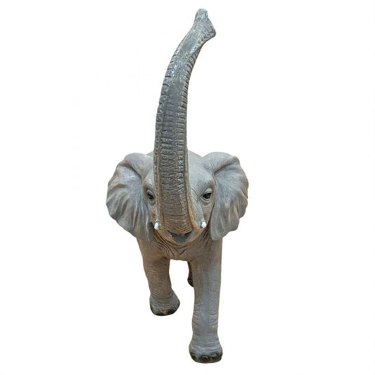 Medium Fiber Glass Elephant Statue  