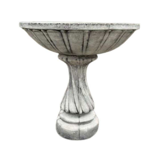 Deep Birdbath Statue  