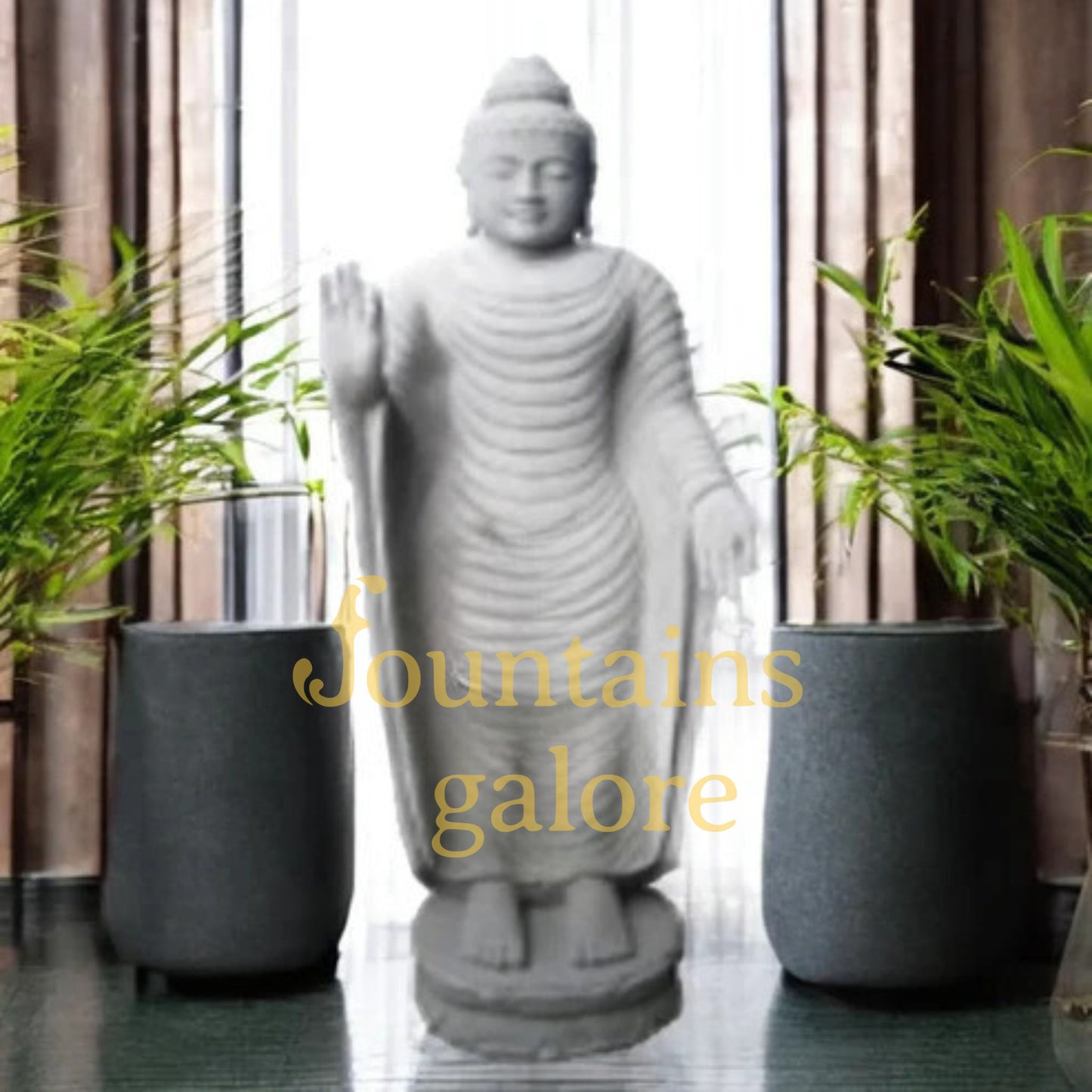 Standing Buddha Garden Statue Statue  