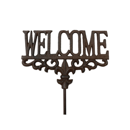 Welcome Garden Stake Decor  