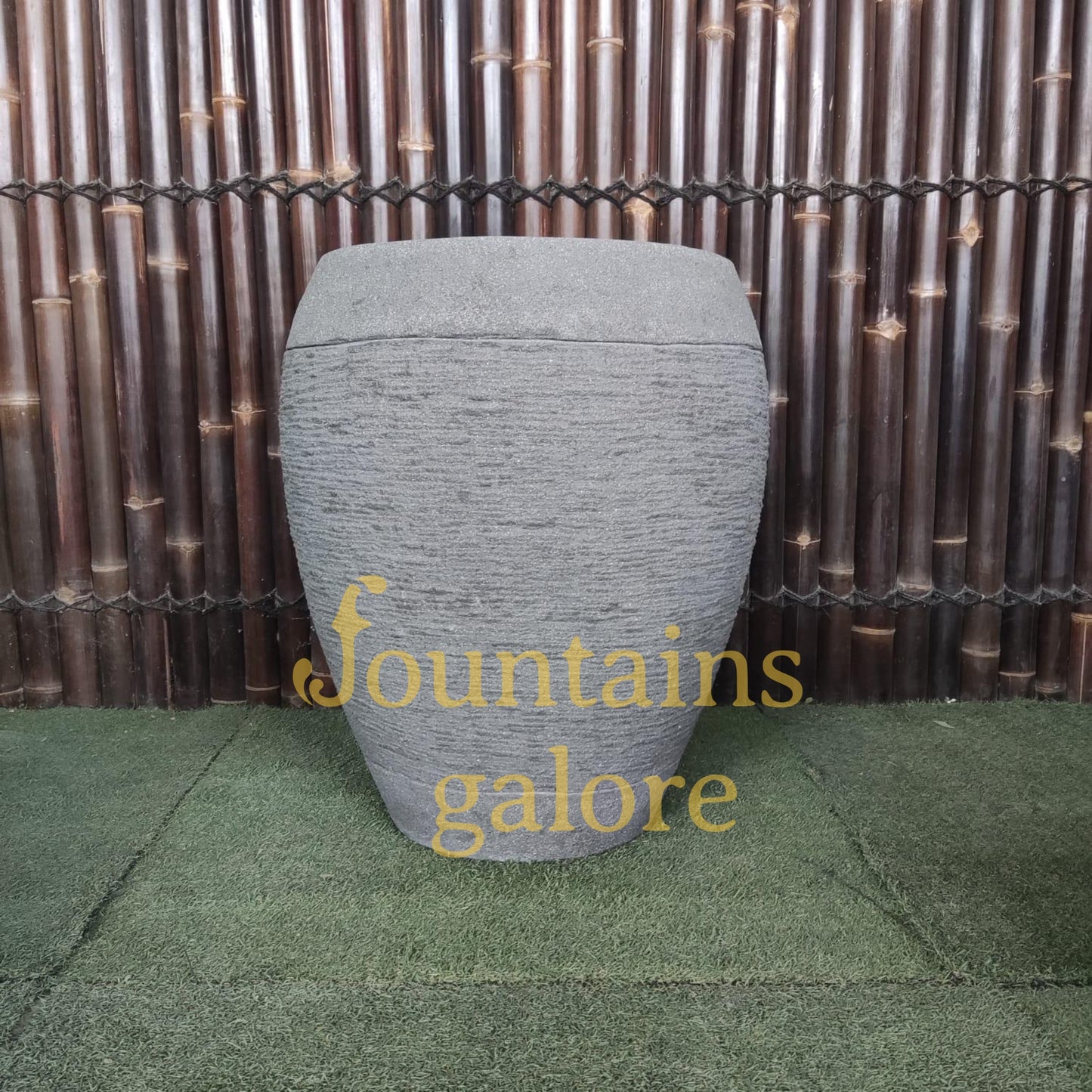 Extra Large Concrete Gentong Pots   