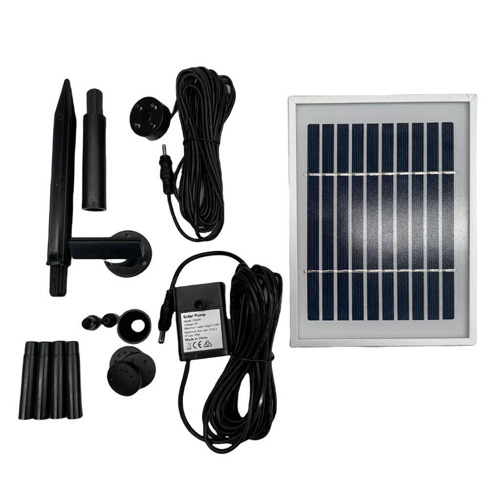 P003B 6V Solar Pump and Panel Water Feature  