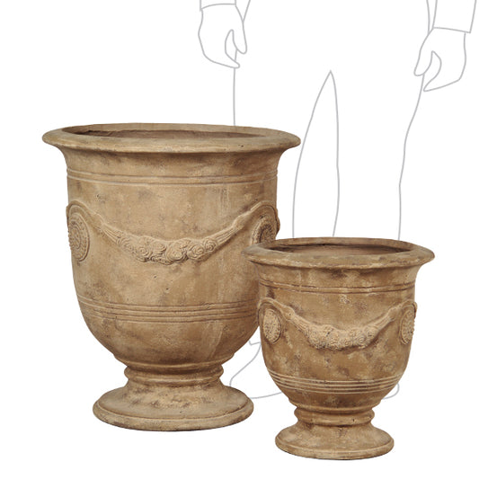 MetroLite Anduze Urn Urn Large Antiqua