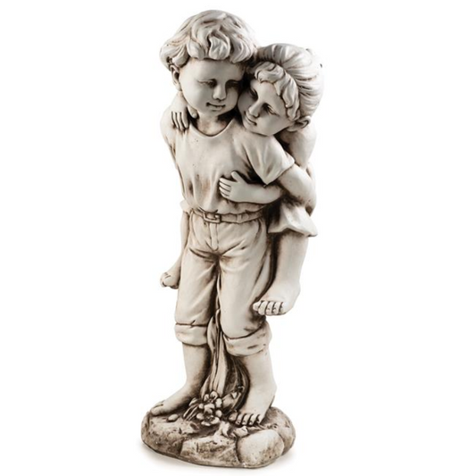 Brother and Sister - Large Statue  