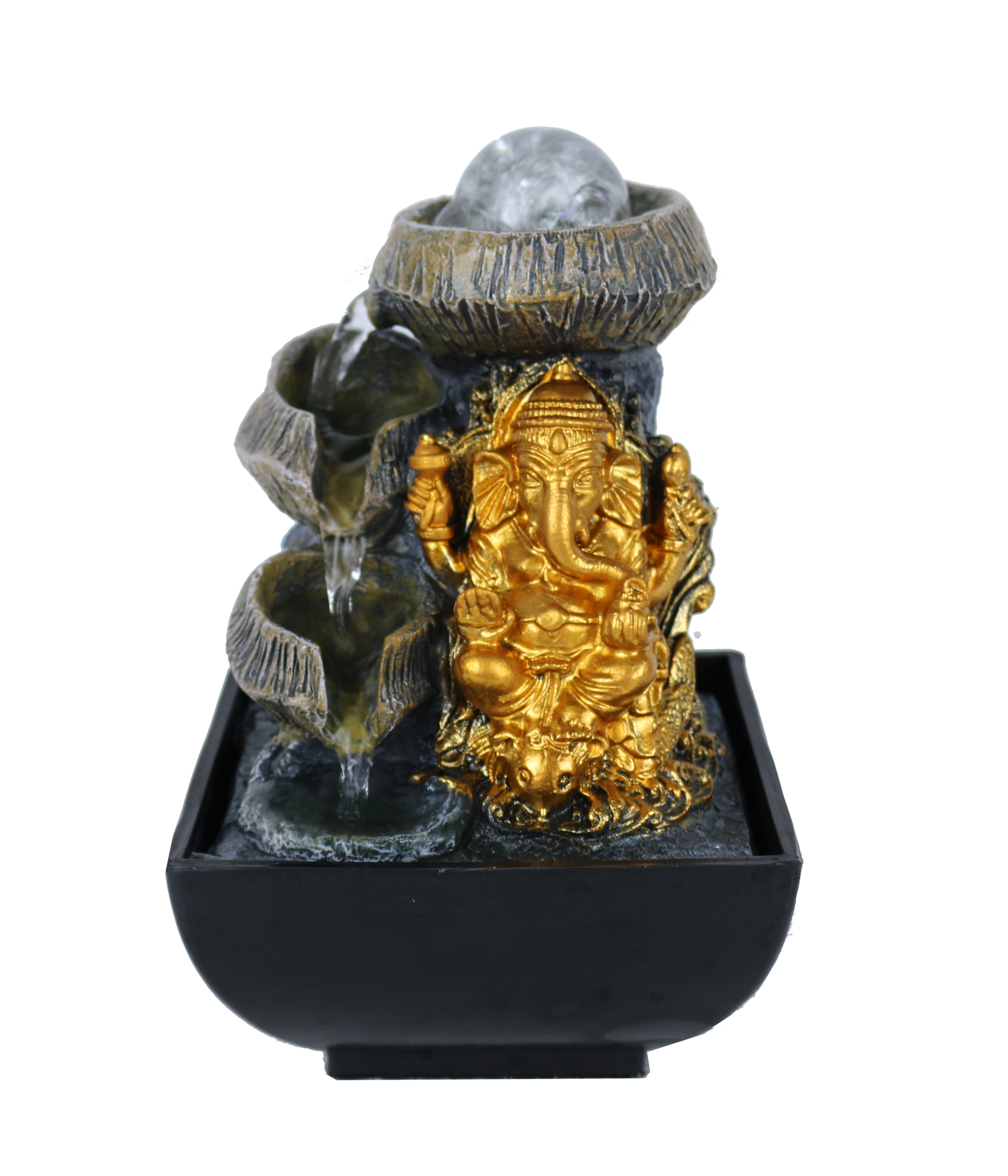 Auric Wisdom Ganesha Water Feature  