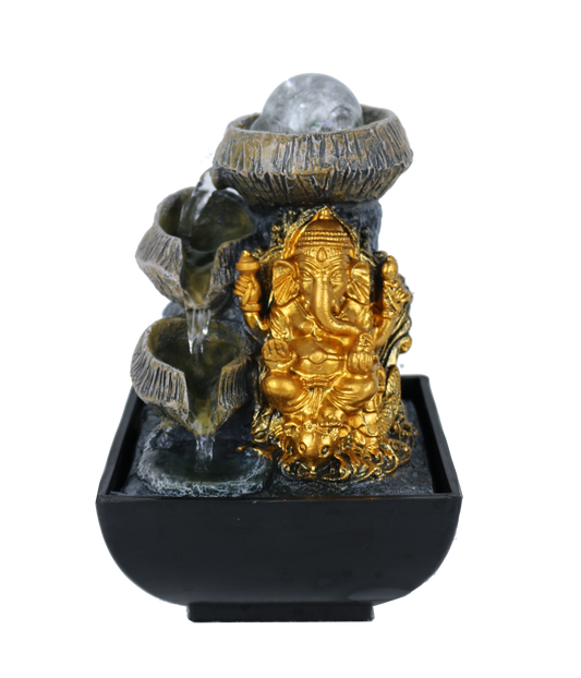 Auric Wisdom Ganesha Water Feature  