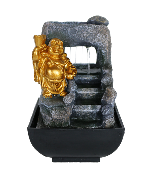 Auric Laughing Buddha Water Feature  