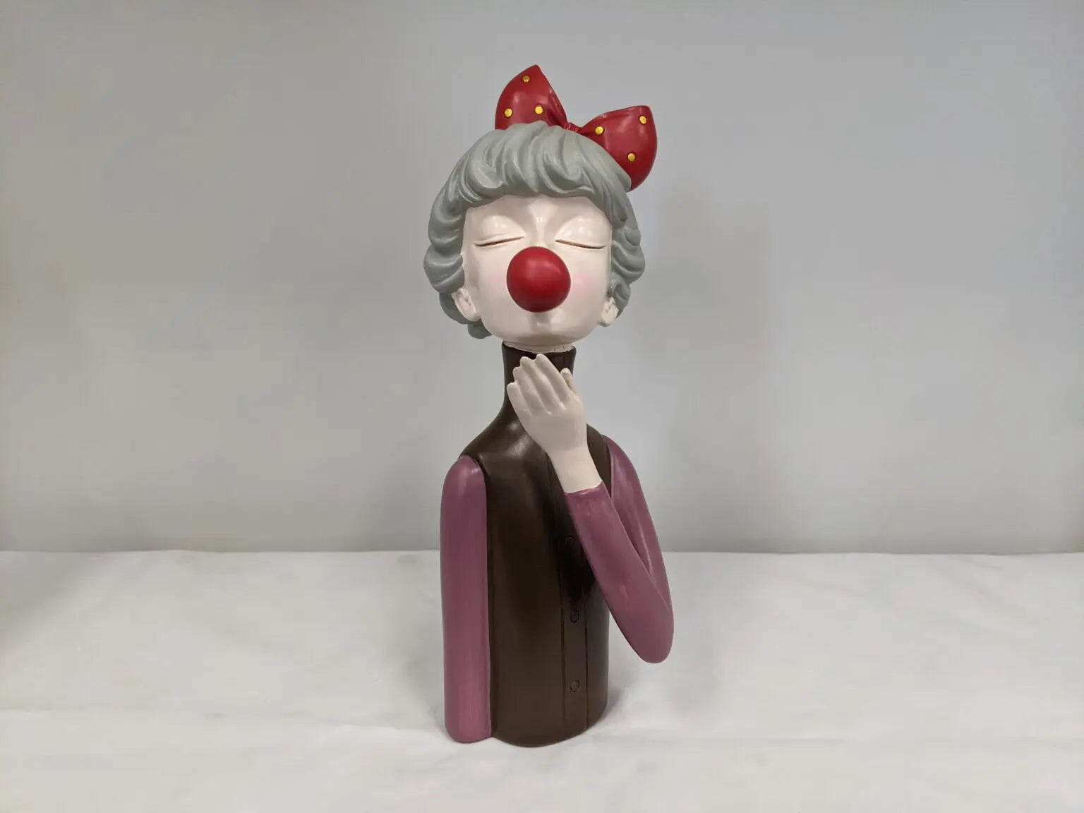 Bubble Gum Charlotte Statue Statue Purple Charlotte 