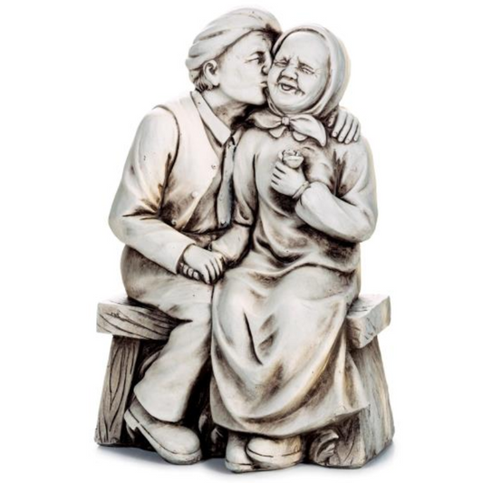 Grandma and Grandpa Statue  