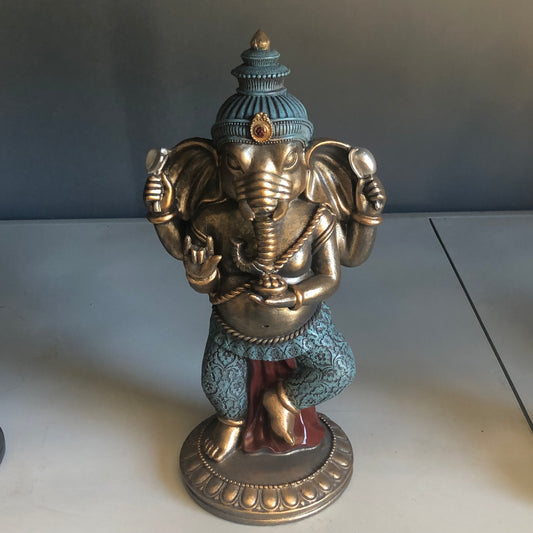 Standing Bronze Ganesha Statue