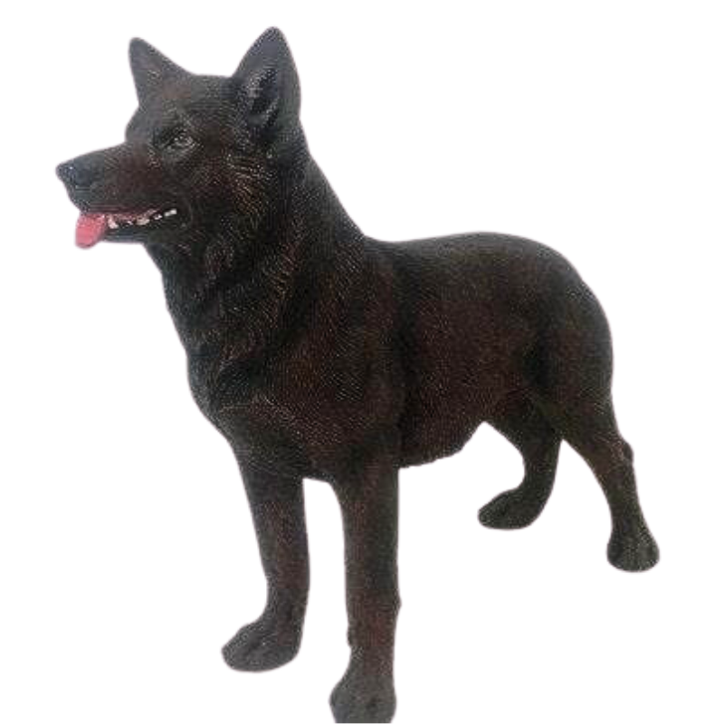 Red Dog Statue Statue  