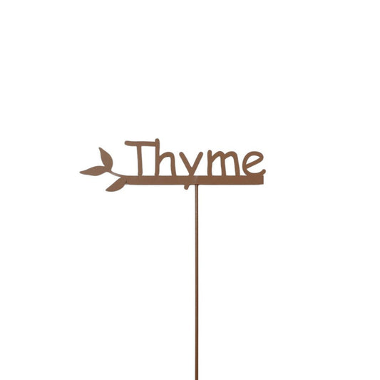 Thyme Garden Stake Decor  