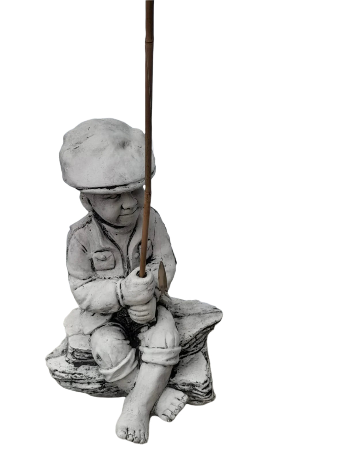 Fishing Boy Concrete Statue Statue