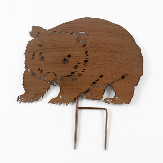 Wombat Stake Decor