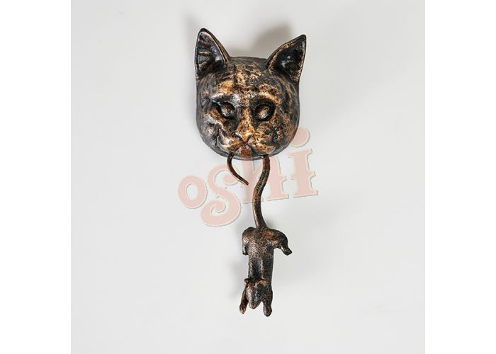 Cat & Mouse Door Knocker Décor  