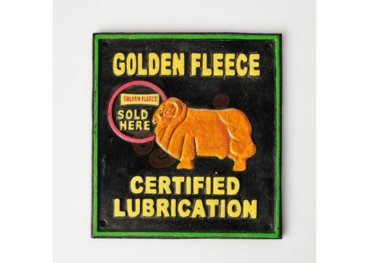 Golden Fleece Lube sign Décor  