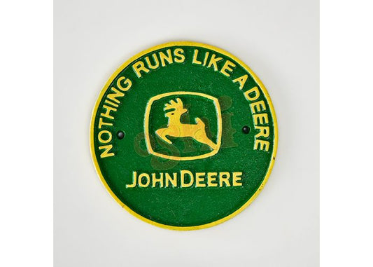 John Deere Circle Sign Décor  