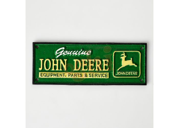 John Deere sign (Rectangle) Décor  