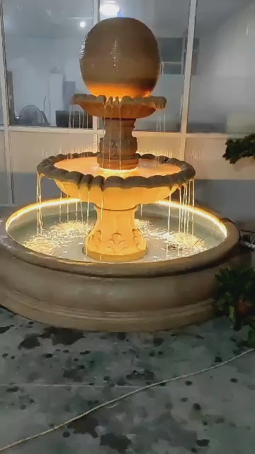 2 Tier Ball Fountain - NEW PRODUCT Water Feature