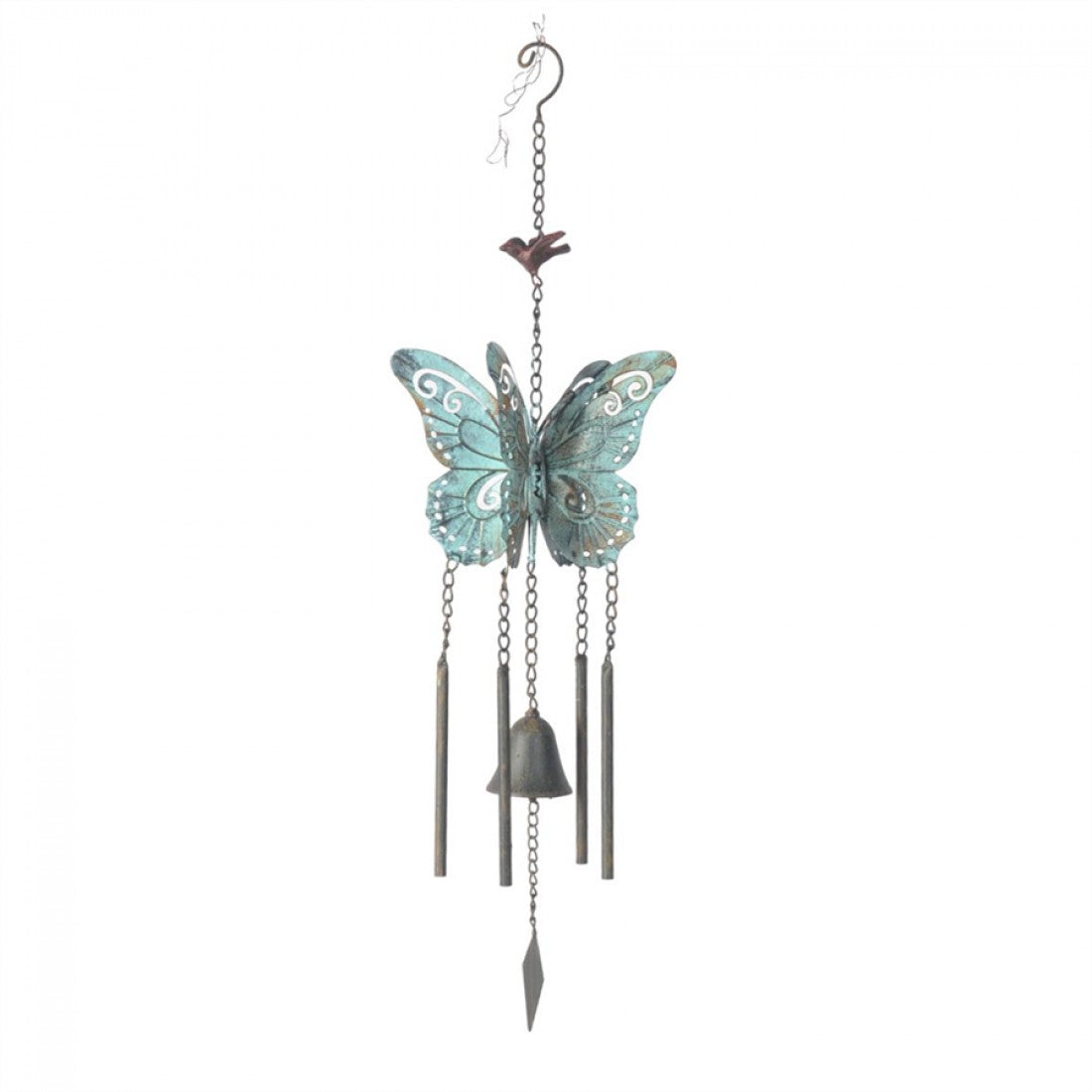 Butterfly Windchime Statue  