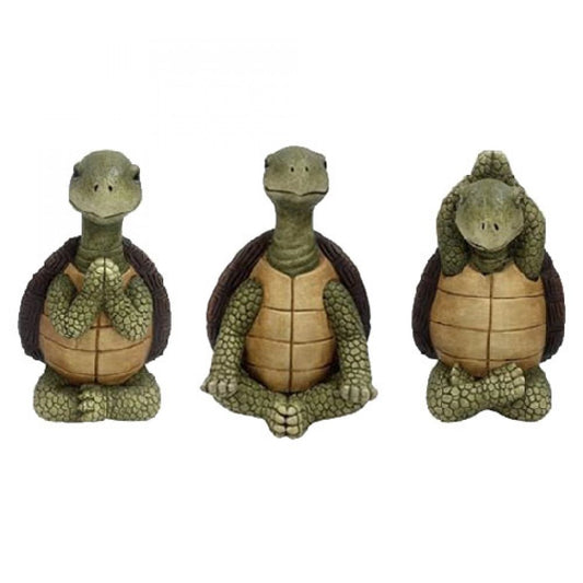 Yoga Turtles Statue Statue  