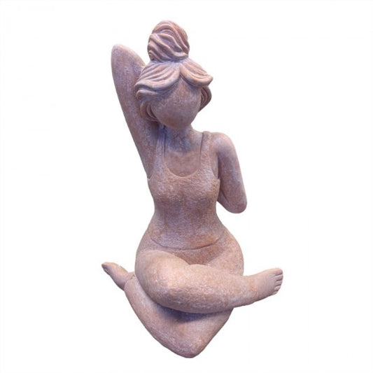 Magnesium Oxide Yoga Woman Statue  